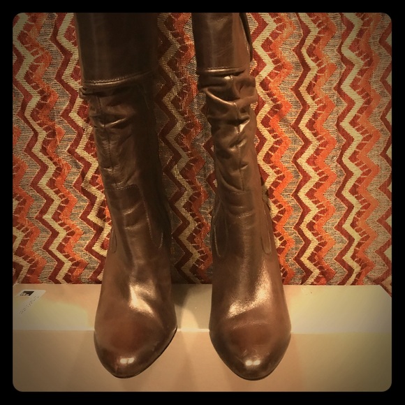 Brown ALDO Sz 37 Boots - Picture 2 of 4